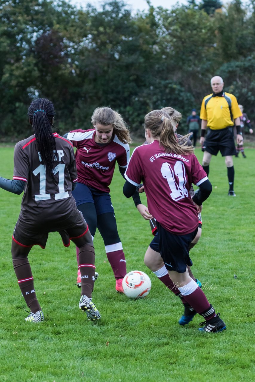 Bild 61 - C-Juniorinnen Halstenbek-Rellingen - St.Pauli : Ergebnis: 0:5